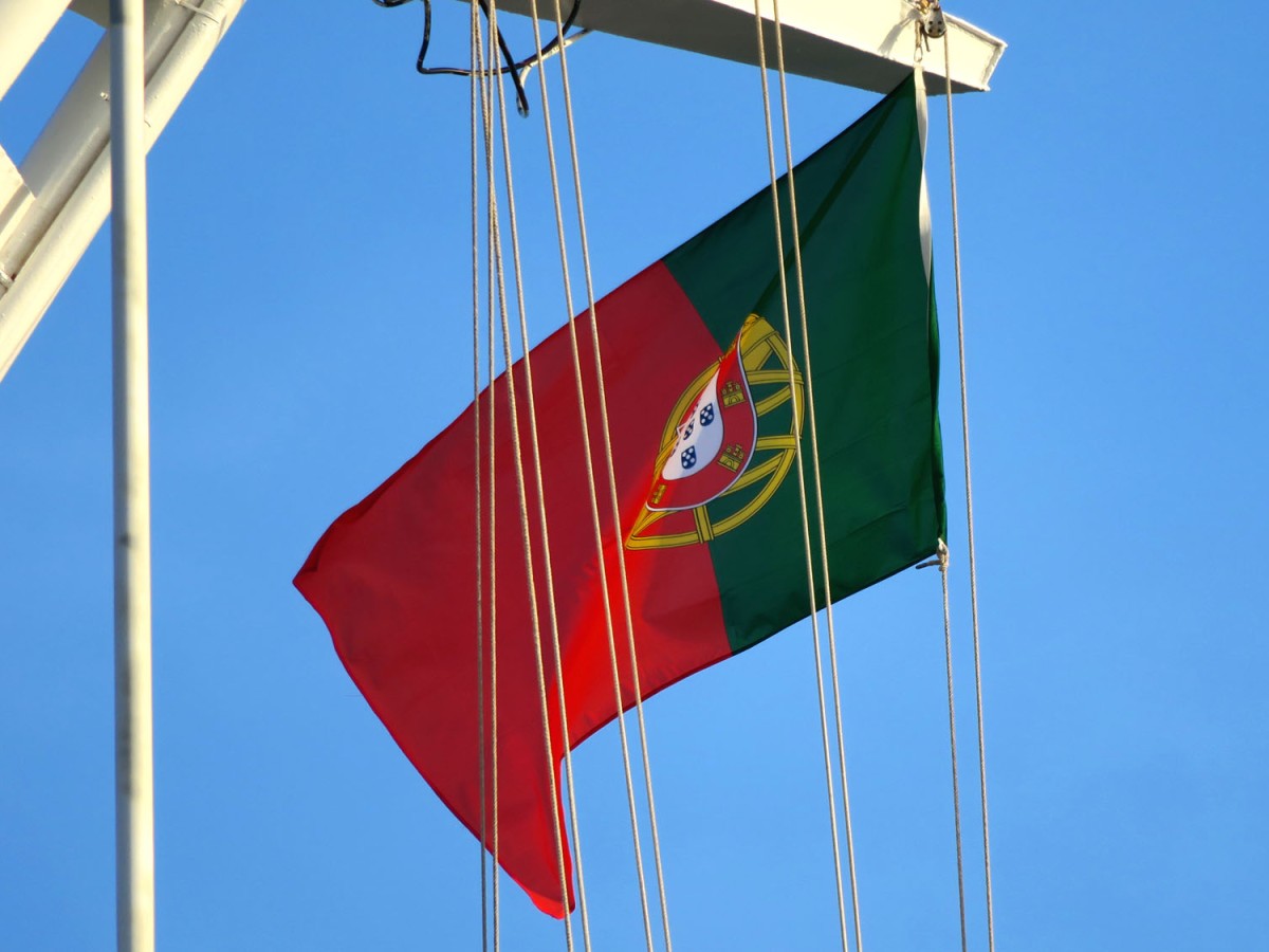 Unter der Flagge von Portugal: AIDAvita sucht neuen Heimathafen.
